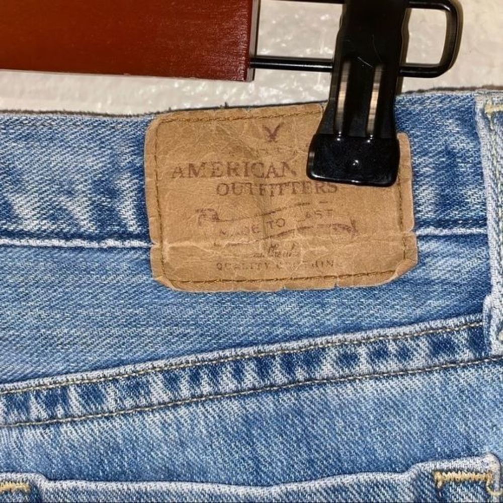American Eagle hipster raw frayed hem‎ jeans - Picture 7 of 14